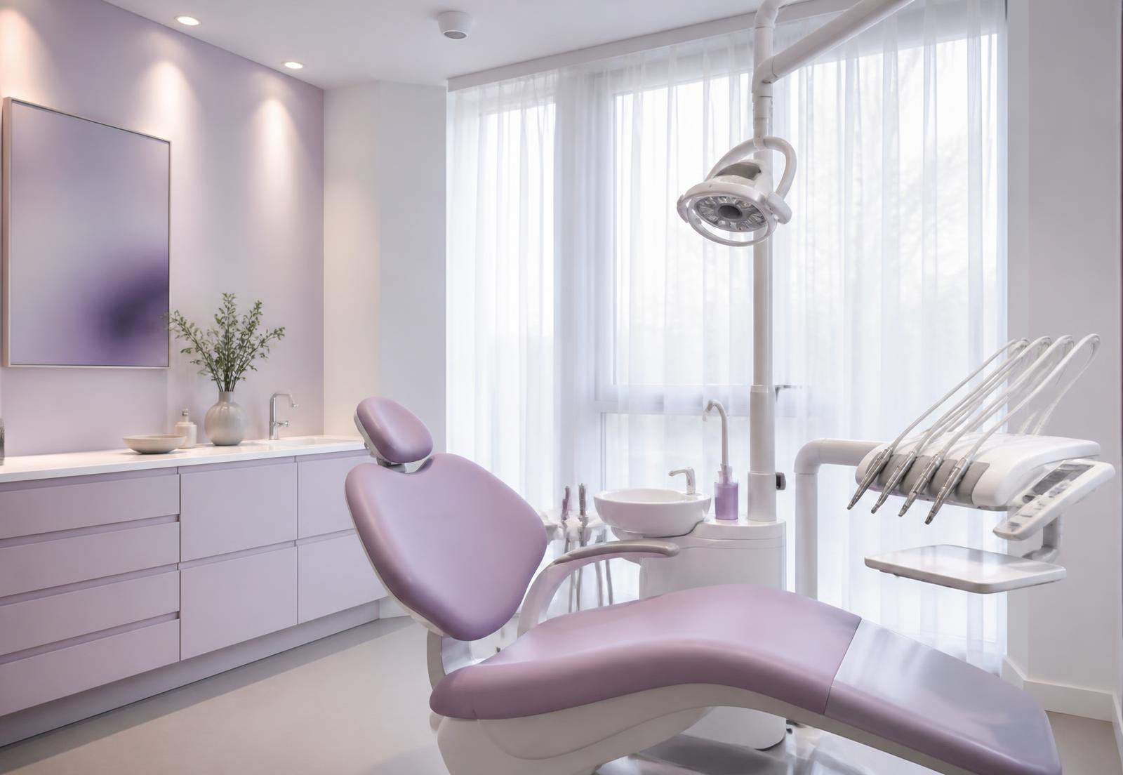 Salle de soins du cabinet d'orthodontie